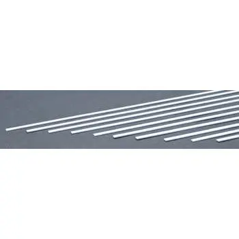 .040X.156" Strips White Styrene Plastic (Pack Of 10) 1