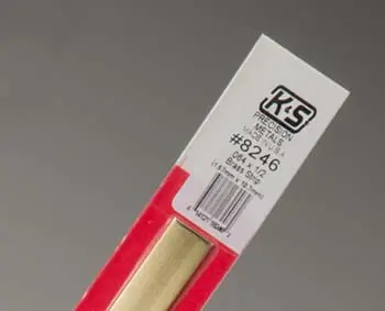.064 X 1/2" X 12" Brass Strip 1