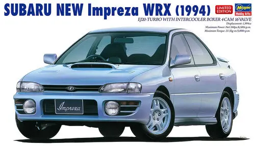 1/24 1994 Subaru Impreza Wrx 4-Door (Ltd. Edition) 1