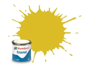 #168 Hemp Satin Enamel Paint 14Ml / .45 Oz 1