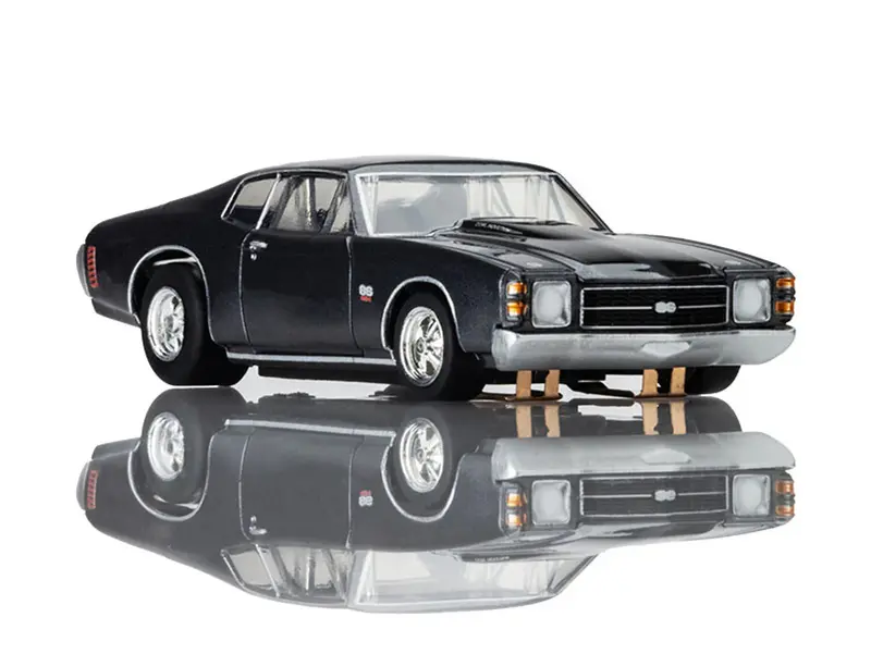 1972 Chevelle S S454 Silver/Black 1