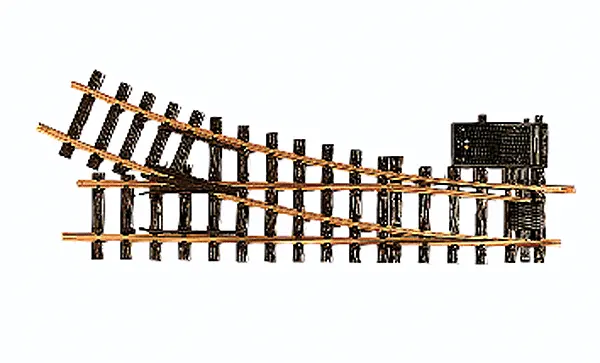 22.5 Degrees Electric Turnout - R3 Right-Hand (Diameter: 8'2" 249Cm) 1