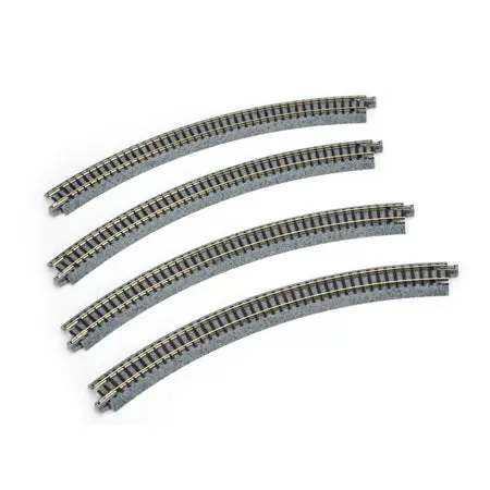 282Mm 11" Radius Curve 45-Degree Unitrack (4) 381-20110 1
