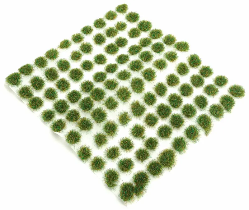 3/16" 4Mm Self Adhesive Grass Tufts (100 Pack) 1