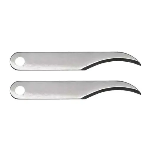 3/4" Concave Woodcarving Blades (2-Pack) 1