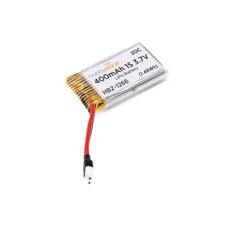 3.7V 1S 400Mah Lipo Battery: Molex 51005 Hbz-1266 1