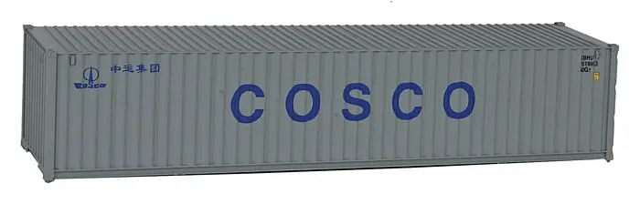 40' Corrugated Container Assembled China Ocean Shipping Co. 1