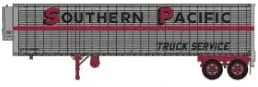 40' Corrugated Reefer Semi Trailer - Assembled -- Southern Pacific #55-0009 1