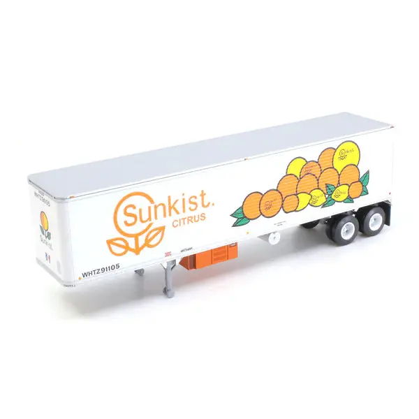 40' Corrugated Reefer Semi Trailer - Assembled -- Sunkist #91105 1