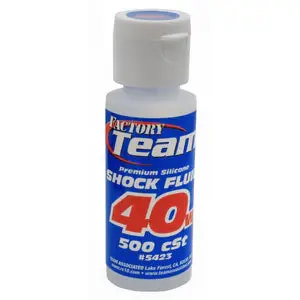 40 Weight Silicone Shock Fluid 2 Oz Bottle 1
