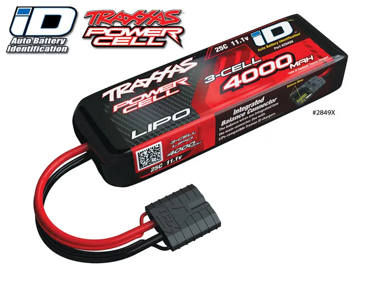 4000Mah 11.1V 3-Cell 25C Lipo Battery 1