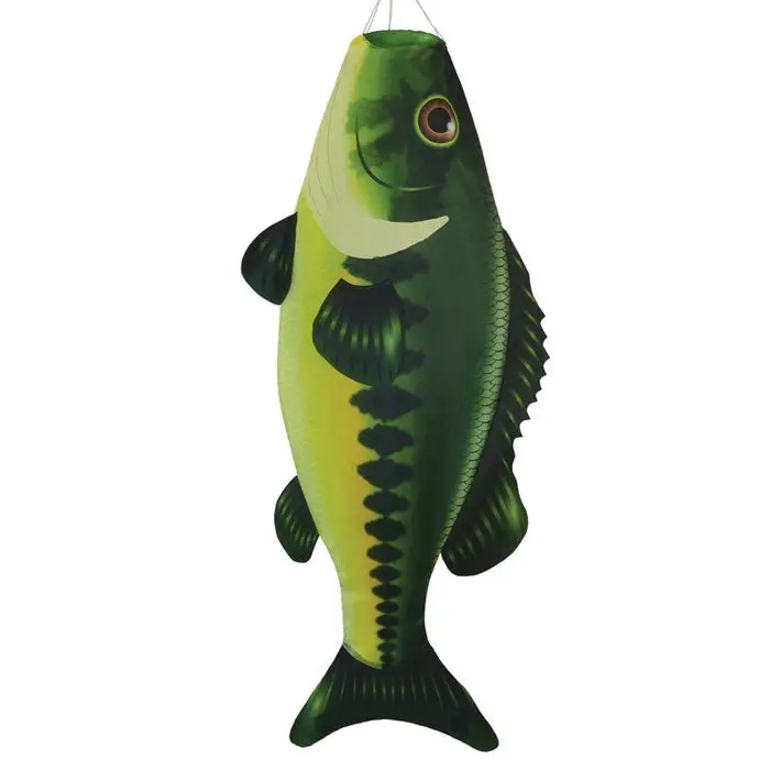 48" Bass Fish Windsock 1