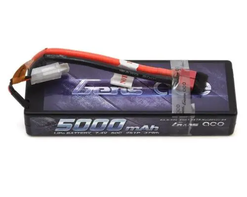 5000Mah 7.4V 50C 2S1p Lipo Battery 24# With  Deans 1