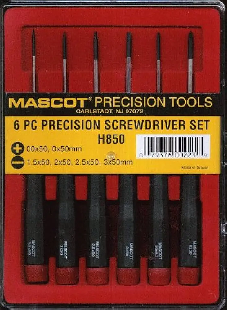 6 Pc Precision Screwdriver Set 1