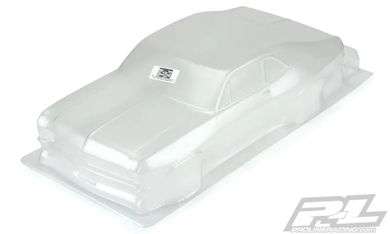 69 Chevrolet Nova Clear Body Slash 2Wd Drag Car 1