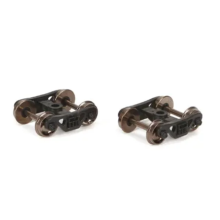 70-Ton Roller Bearing Truck 33" Metal Wheels Ho Scale (2 Pair) Ath90390 1