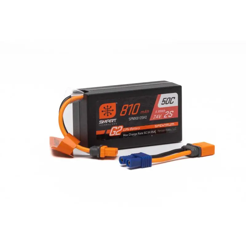 810Mah 2S 7.4V 50C Mini Lipo; Ic2 1