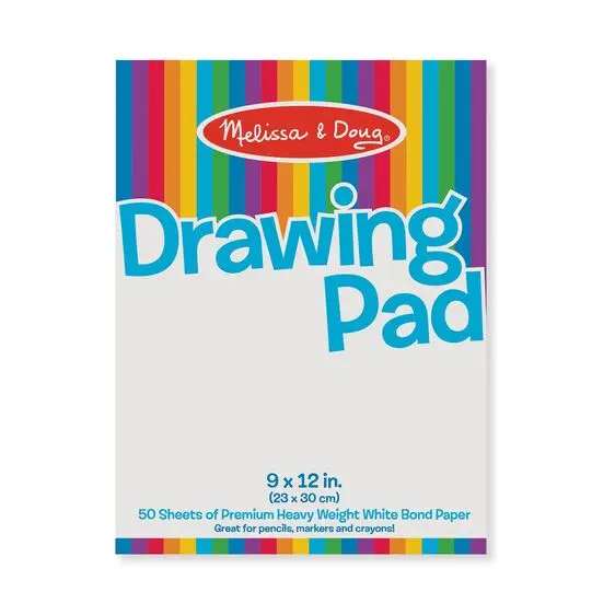 9" X 12" Drawing Paper Pad 1