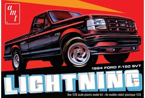'94 Ford F-150 Lightning Pickup (1/24 Scale) Plastic Vehicle Model Kit Amt1110 1