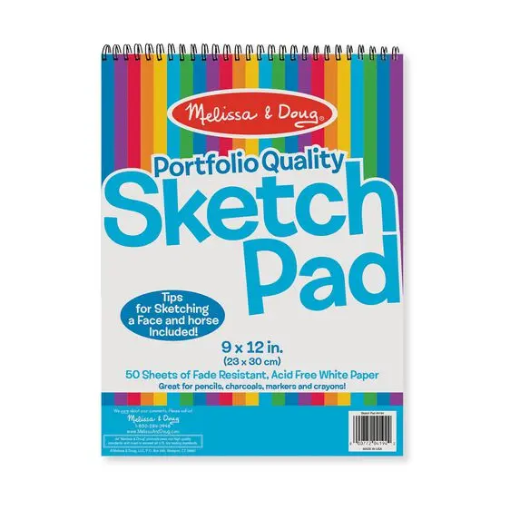 9"X12" Sketch Pad 1