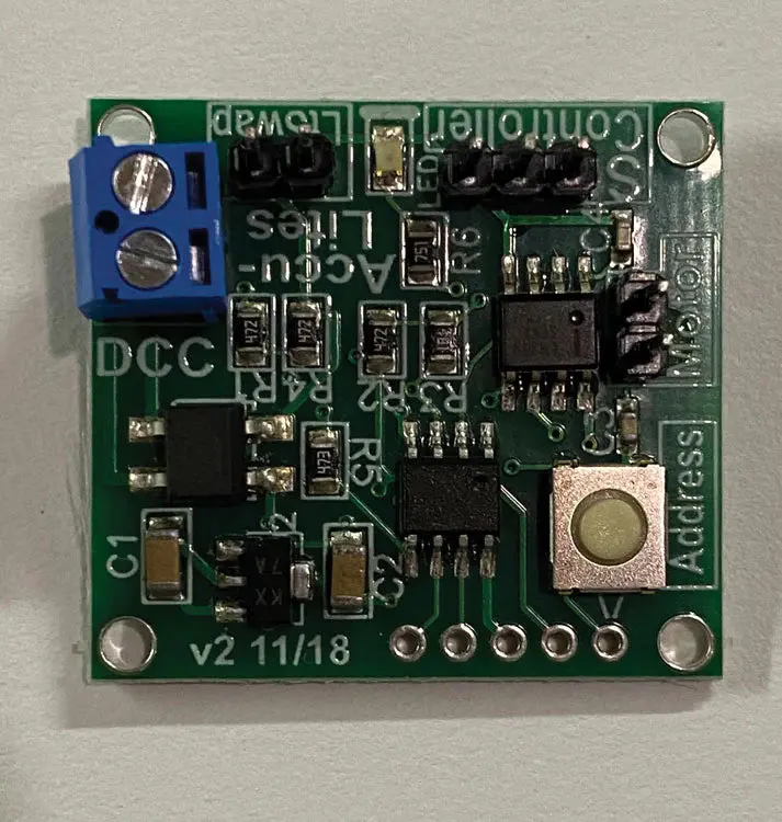 Accessory Dcc Decoder Fits Tortoise(R) Turnout Motor (Switch Machine) 1