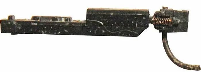 Ahm/Rivarossi 6-Wheel Passenger Truck Conversion Bolsters -- 1 Pair Kad505 1