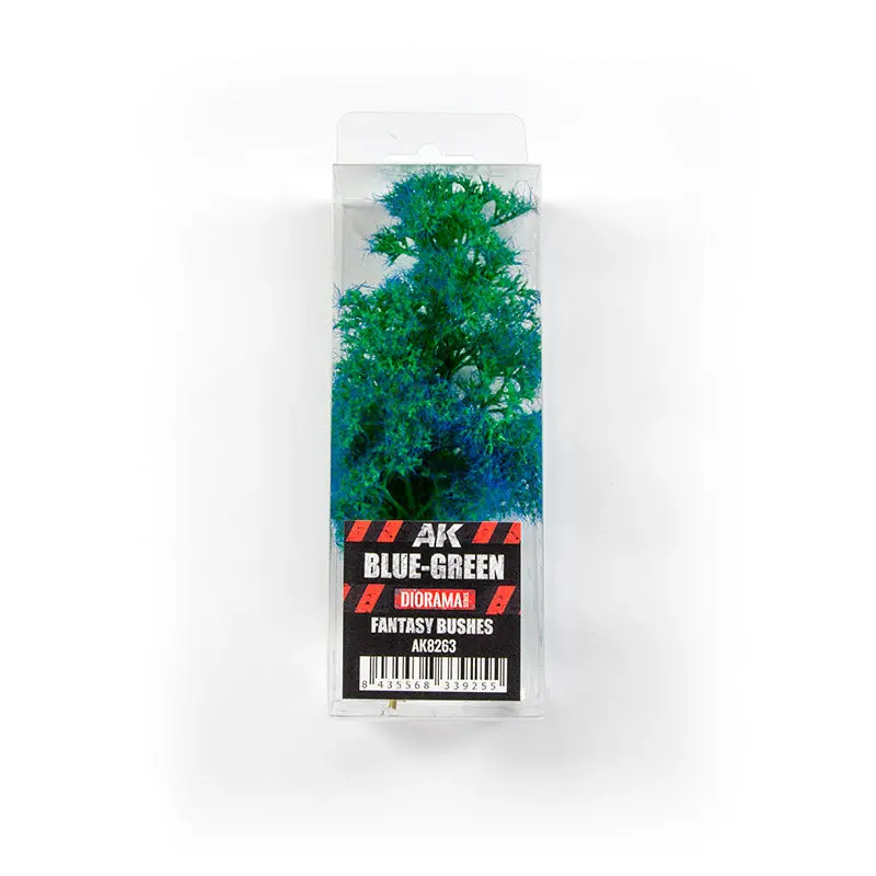 Ak Diorama Blue-Green Fantasy Bushes 1