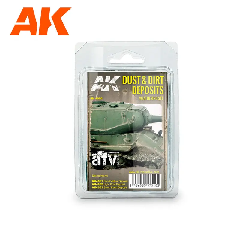Ak Enamel Weathering Set Dust And Dirt Deposits 1