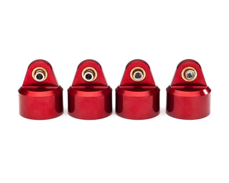 Aluminum Shock Caps Red-Maxx 1