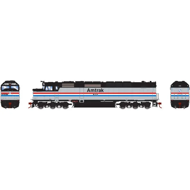 Amtrak (Amtk) #631 Sdp40f Sound Equipped 1