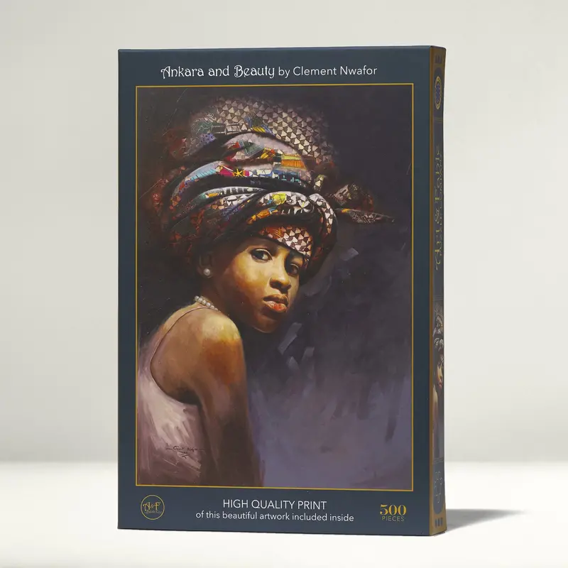 Ankara And Beauty By Clement Nwafor (500 Piece) Puzzle 1