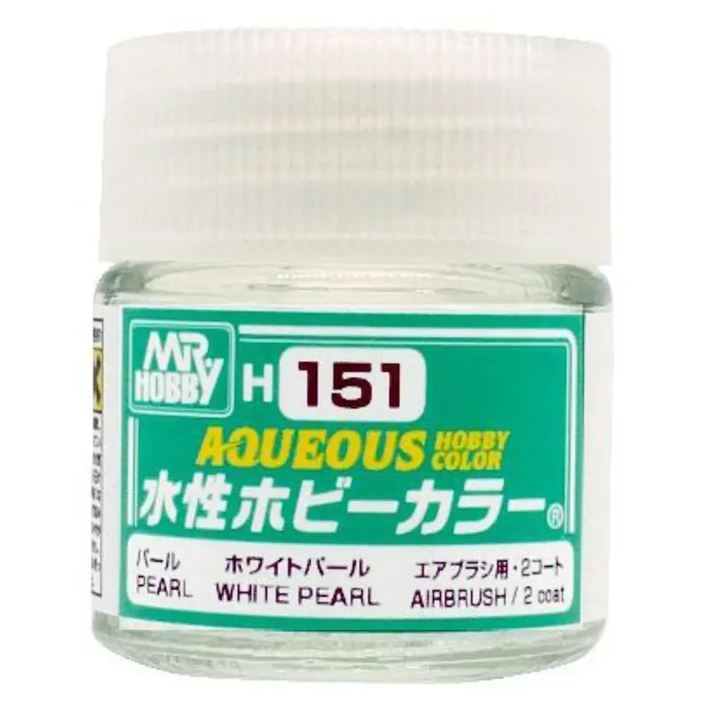 Aqueous Hobby Color Pearl White 1
