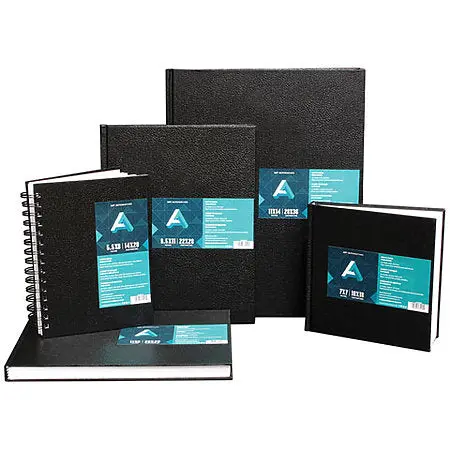 Art Alternatives Black Wire-Bound Sketchbooks 1