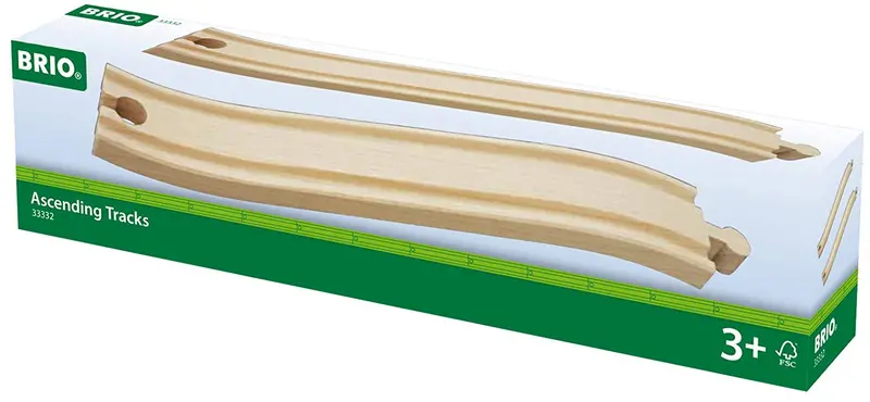 Ascending Wooden Tracks 1