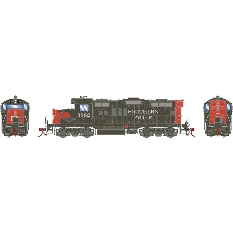 Athearn Genesis #82827, Ho Scale Gp9 Locomotive, #3882 1