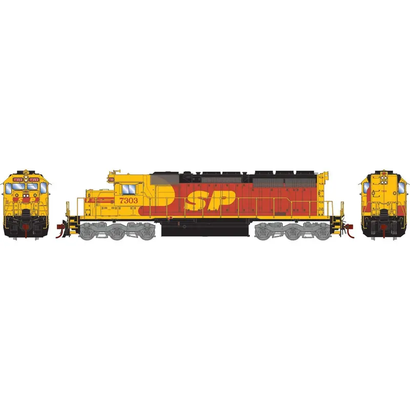 Athearn Trains - Ho Sd40r, Sp/Kodachrome #7303 1