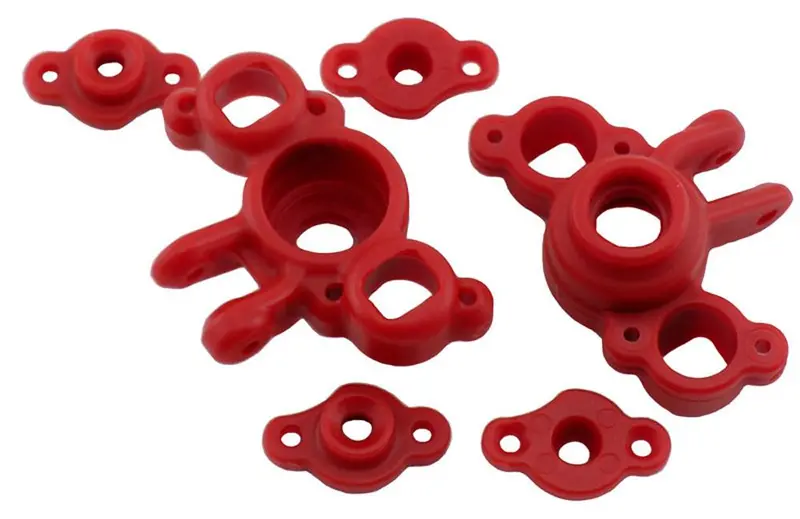 Axle Carriers Red (1/6 Scale) 1