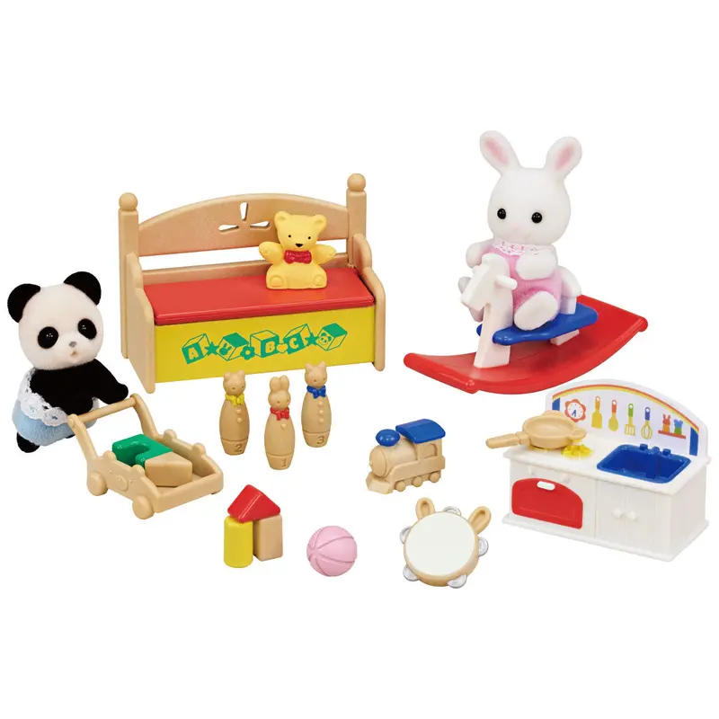 Baby's Toy Box- Snow Rabbit & Panda 1