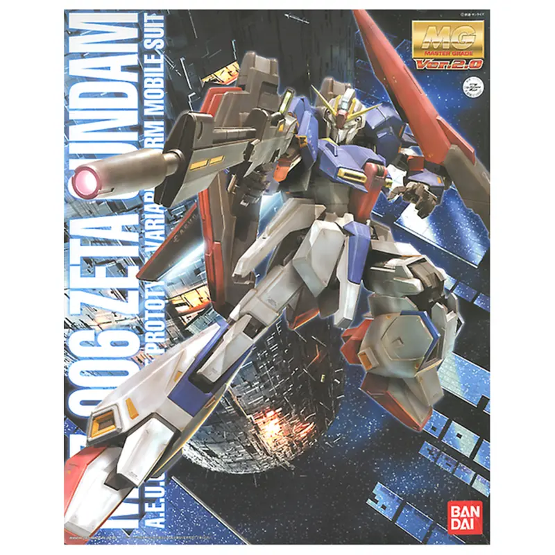 Bandai Gundam Zeta Gundam Ver 2 Mg Model Kit 1