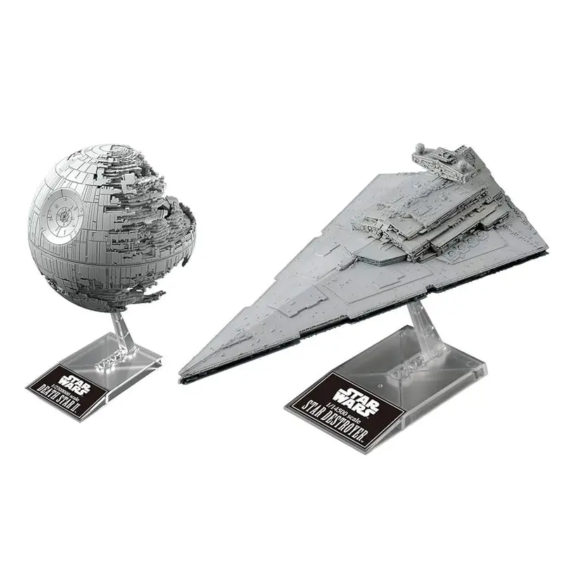 Bandai Star Wars Death Star Ii And Star Destroyer Model Kit 1