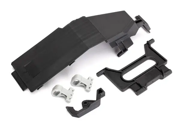 Battery Door / Battery Strap / Retainers (2) / Latch 1