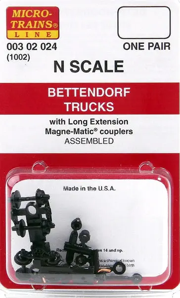 Bettendorf Trucks Medium Talgo With Coupler 1