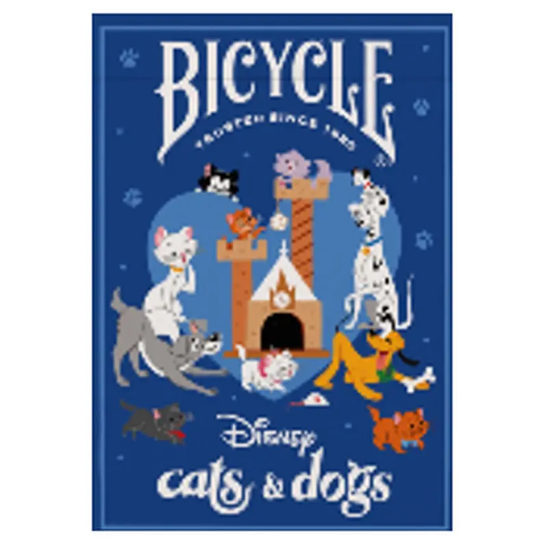 Bicycle Disney Cats And Dogs Playing Cards 1