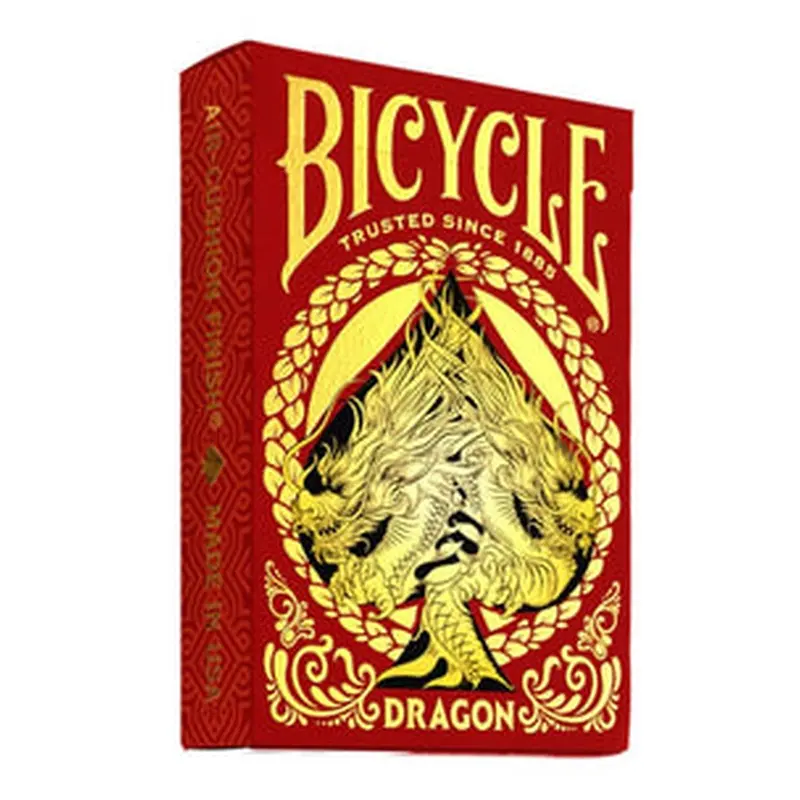 Bicycle Red Dragon Playing Cards 1