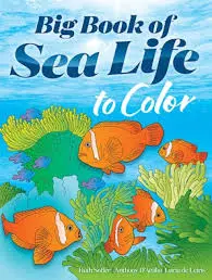 Big Book Of Sea Life To Color Book 1