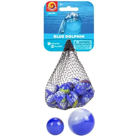 Blue Dolphin Marbles 1