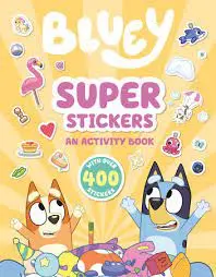 Bluey Super Stickers Activity Book 1