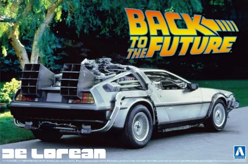Btf-1  Delorean Hook Type (1/24 Scale) Scifi Model Kit 1