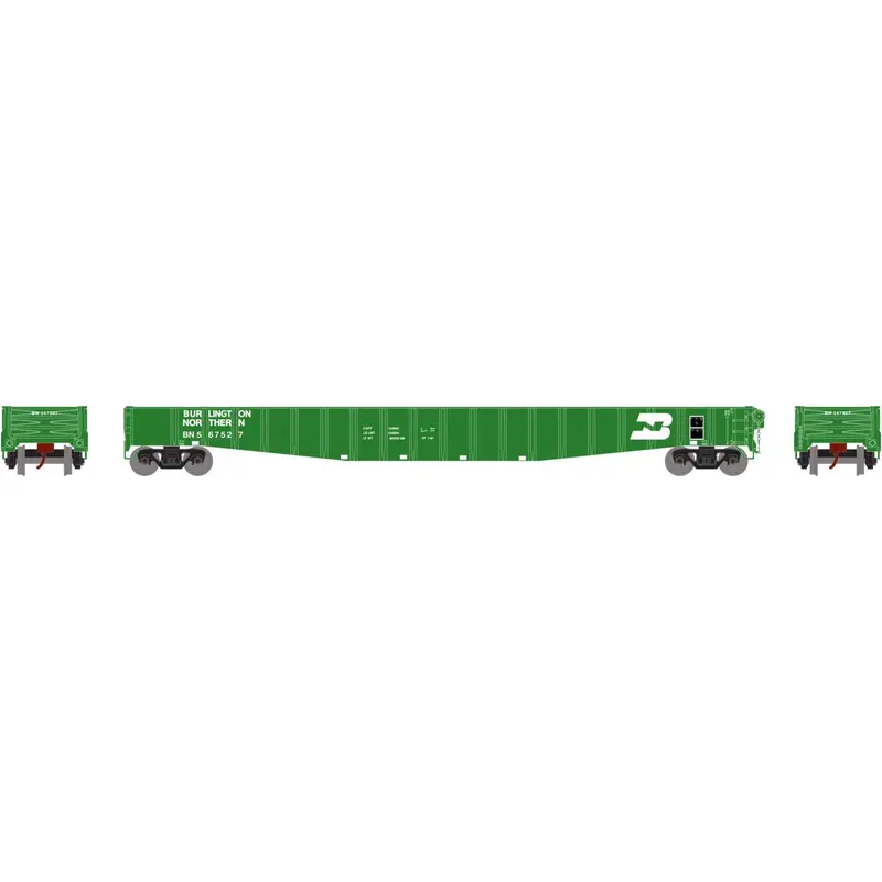 Burlington Northern (Bn) #567527 65' 6" Mill Gondola Ho Rtr 1