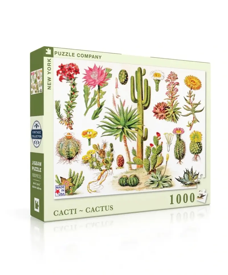 Cacti ~ Cactus (1000 Piece) Puzzle 1